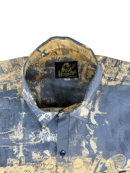 Camicia a maniche corte da uomo– abbigliamento vintage - vestiti vintage