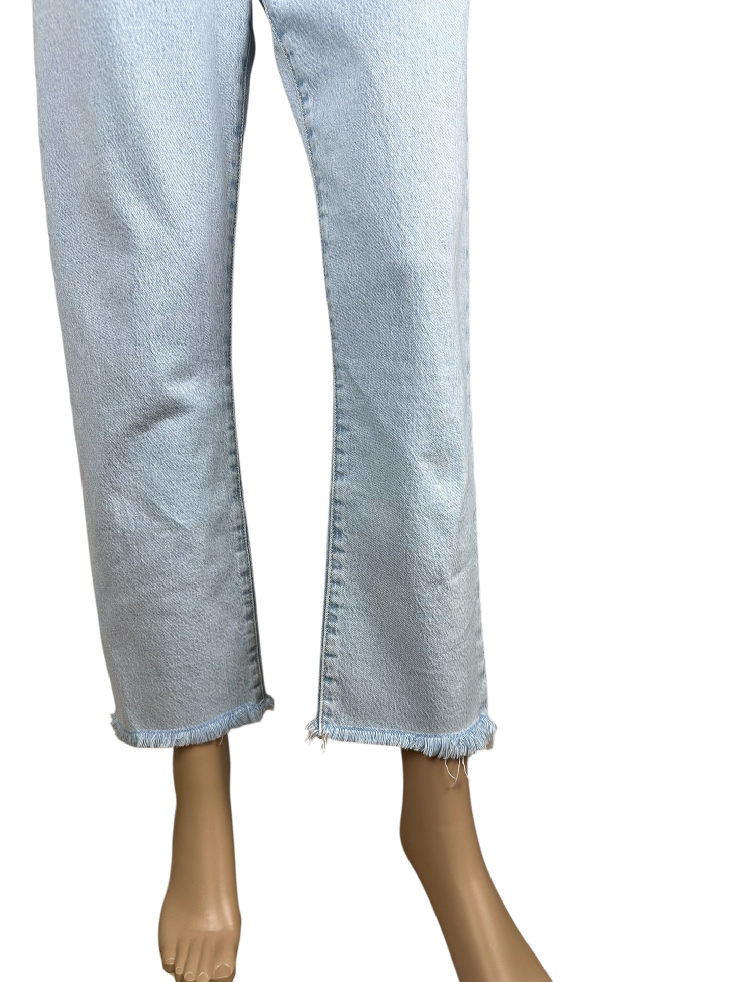Vaqueros Levi's 501 con dobladillo deshilachado para mujer