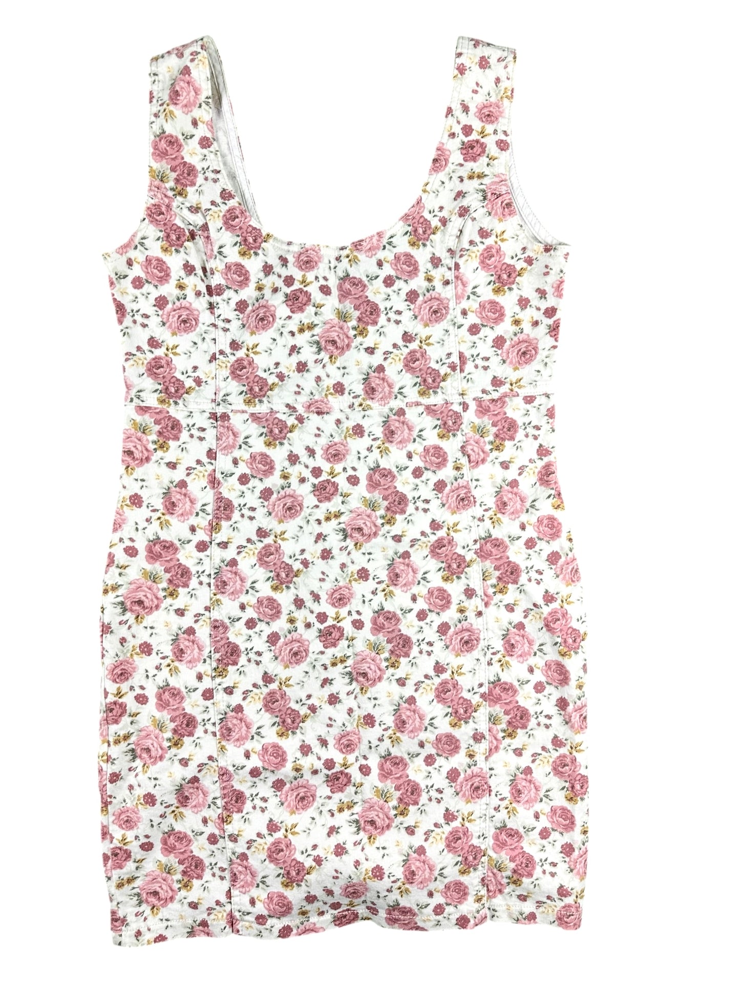 Vestido de mujer con estampado de rosas