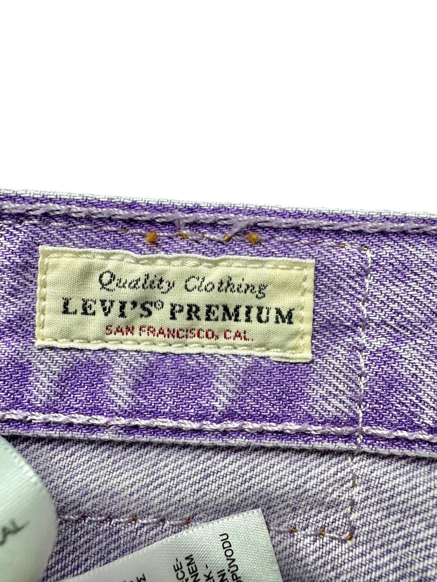 Vaqueros Levi's 501 morados para mujer