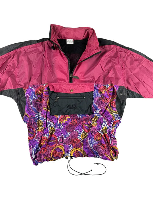 Giacca a vento a sacca vintage da donna Alex Athletics