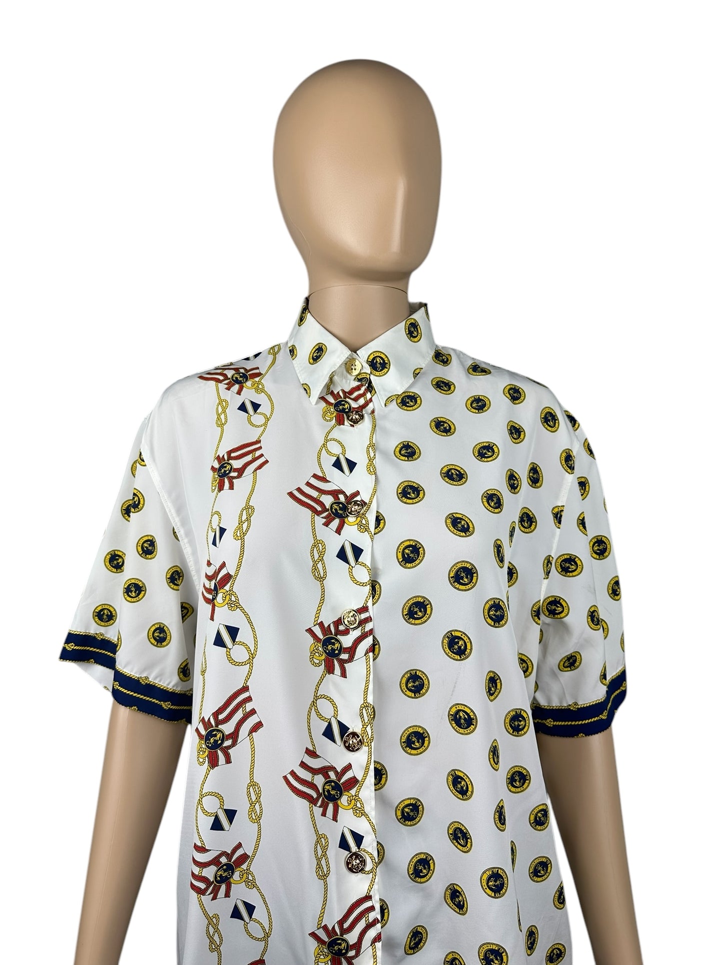 Women's nautical pattern shirt