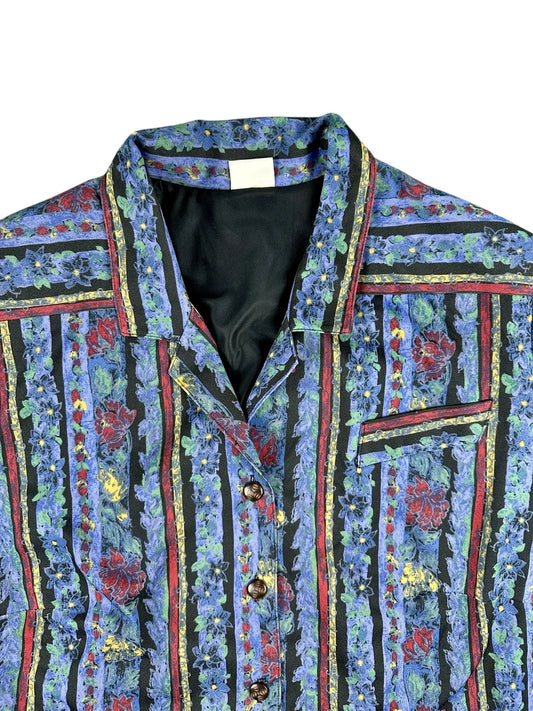 Giacca estiva da donna con fantasia floreale