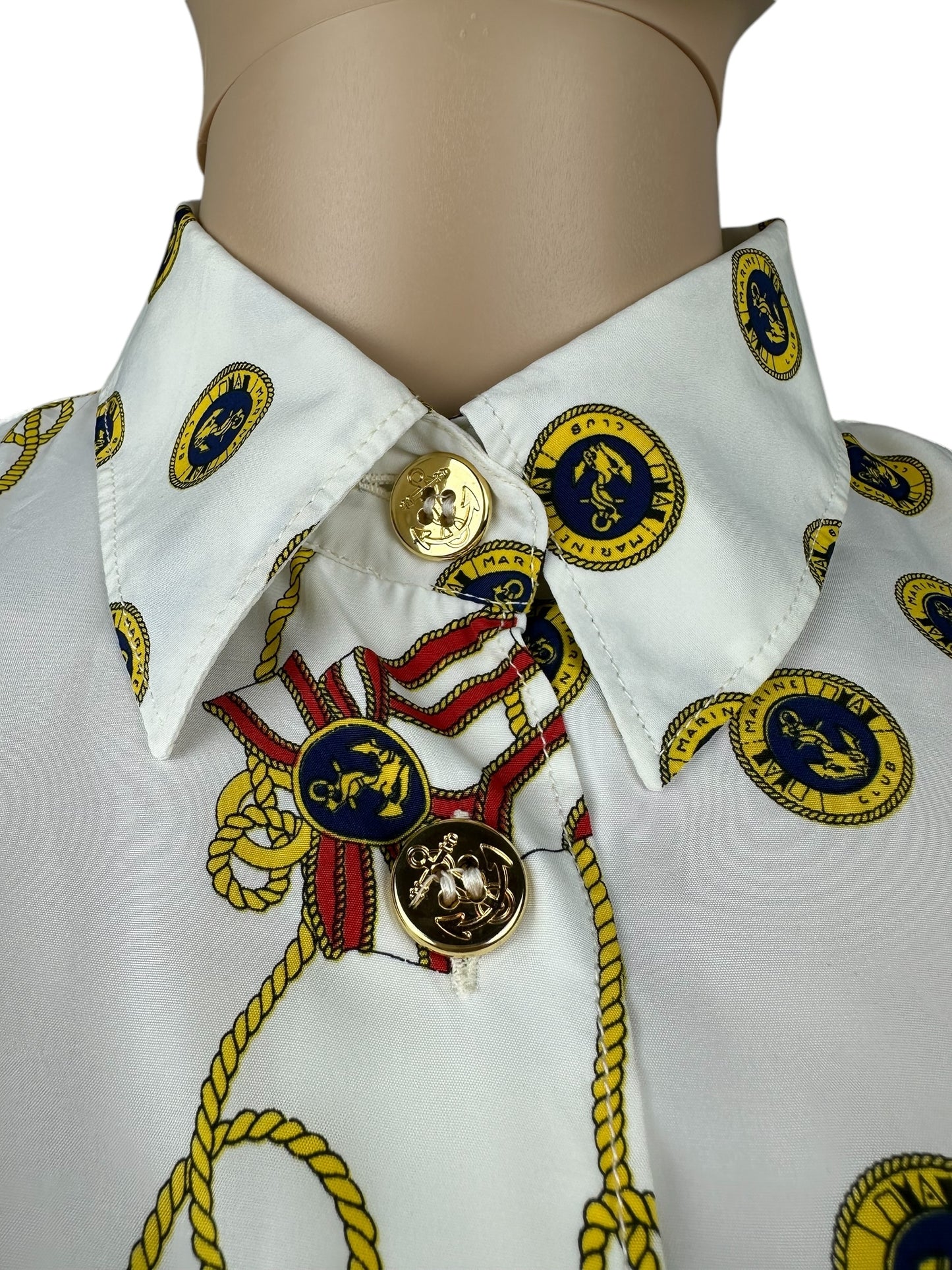 Women's nautical pattern shirt