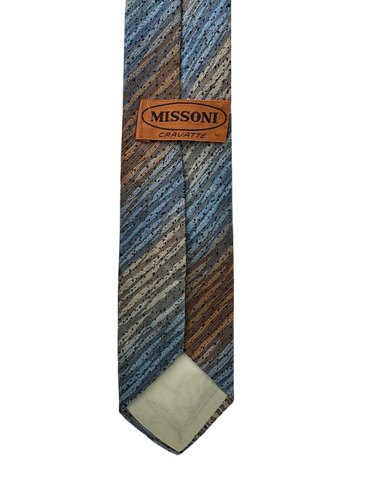 Cravatta Missoni– abbigliamento vintage - vestiti vintage