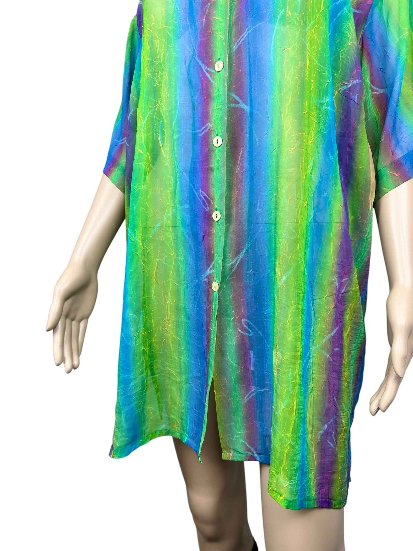 Camicia da donna con fantasia a righe