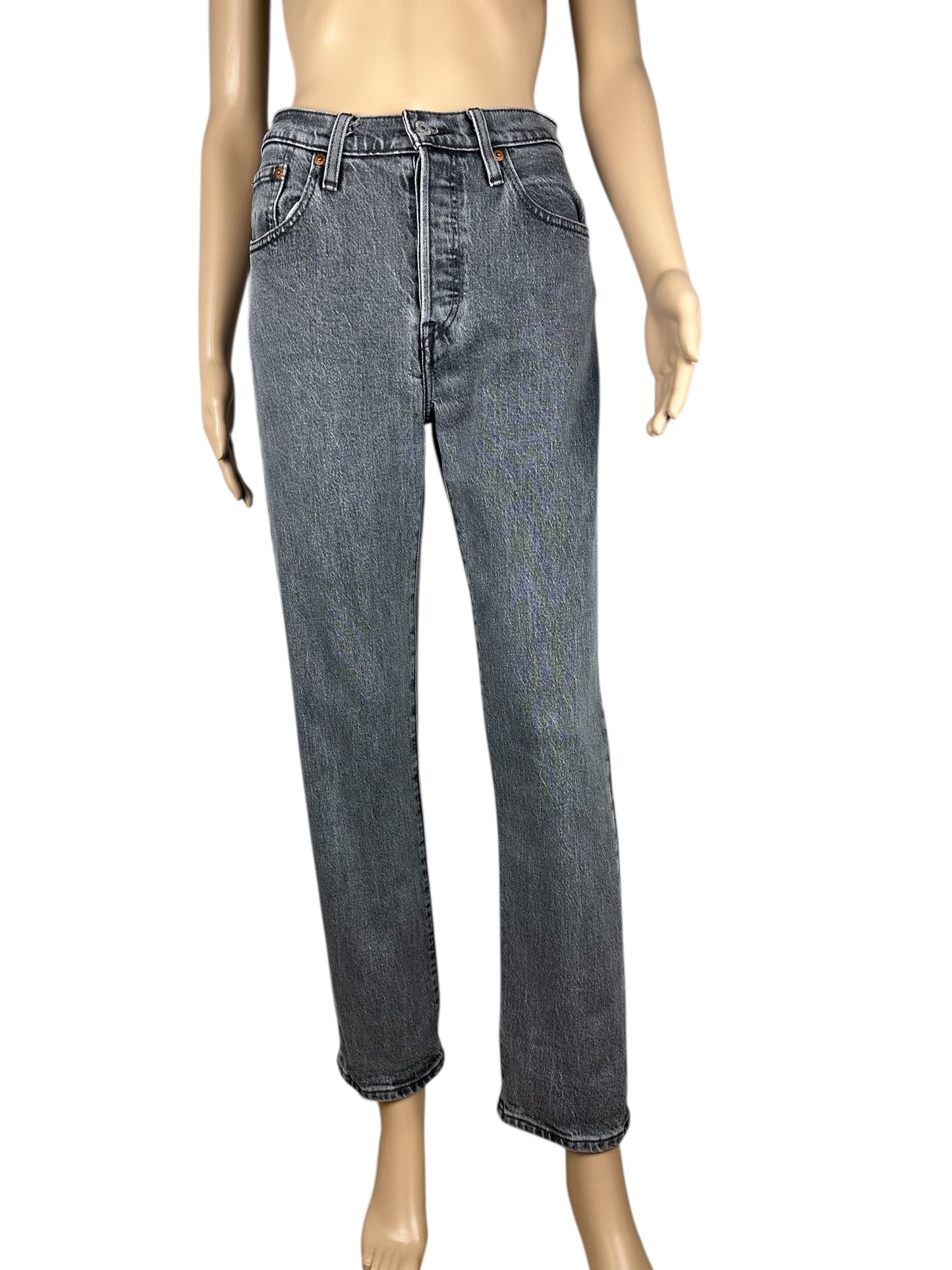 Vaqueros Levi's 501 para mujer en gris