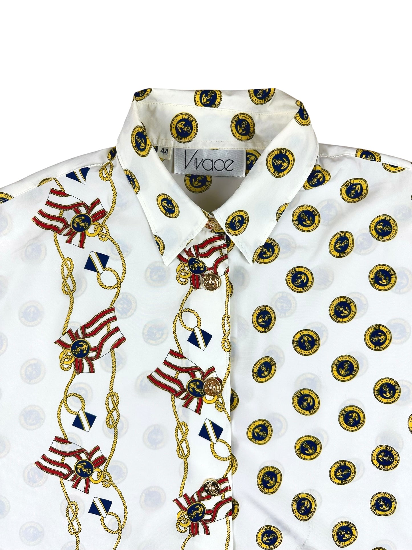 Women's nautical pattern shirt