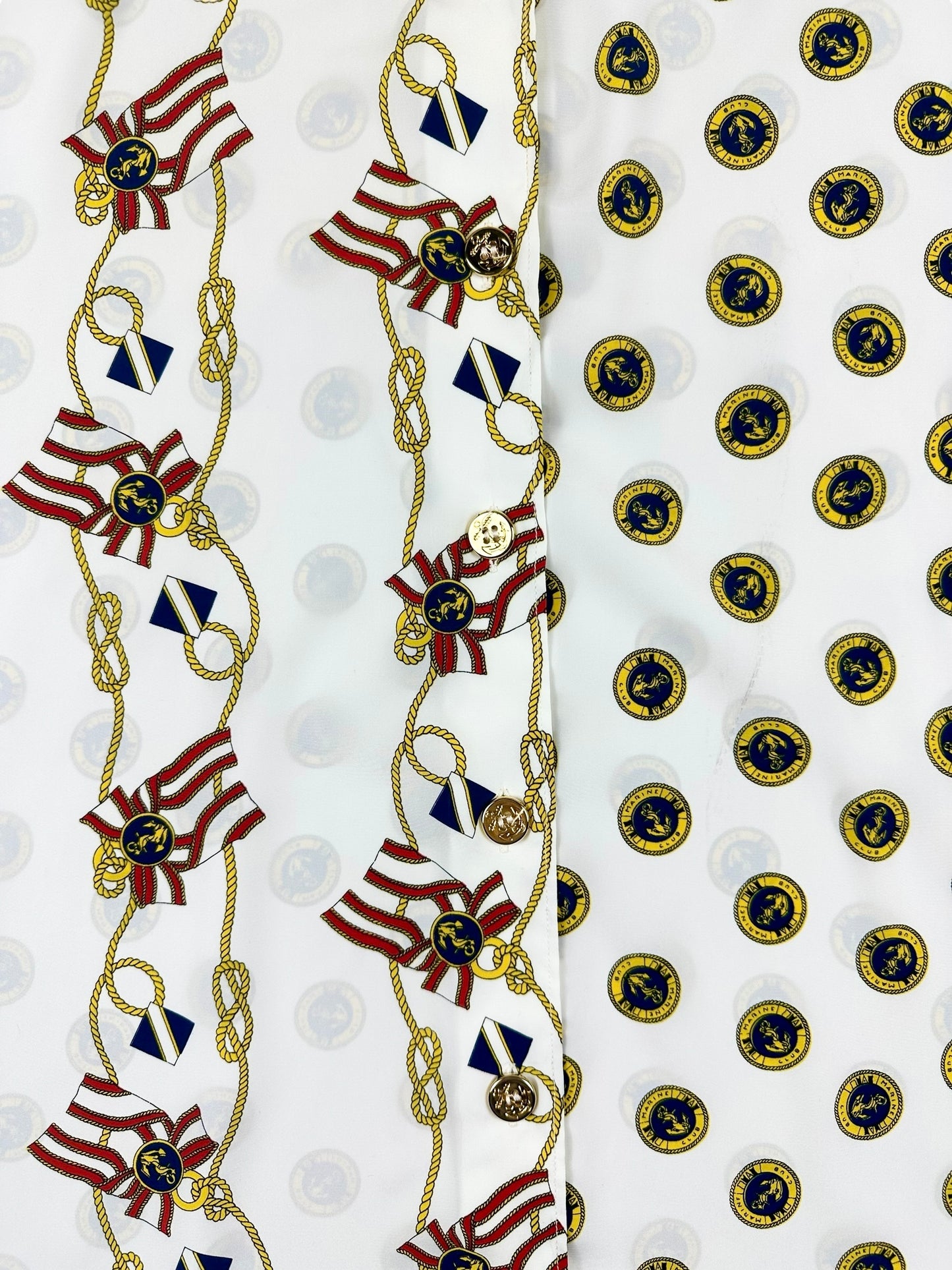 Women's nautical pattern shirt
