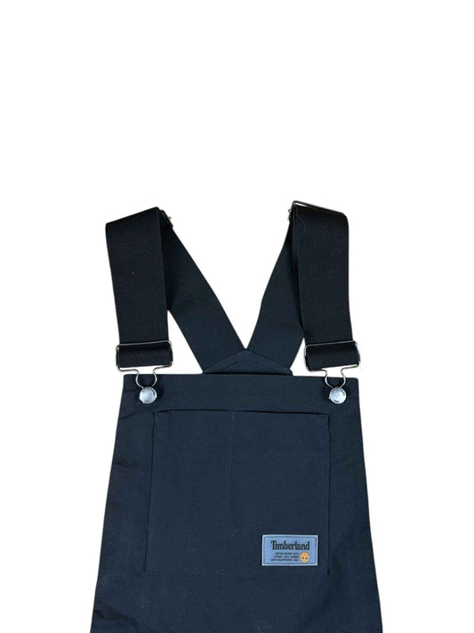 Salopette corta nera Timberland da donna– abbigliamento vintage - vestiti vintage