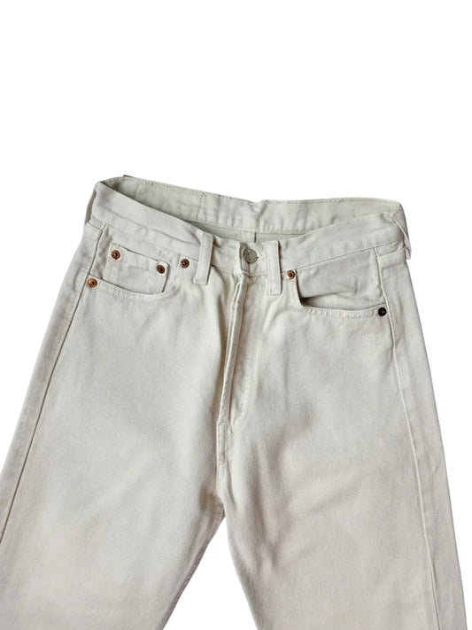 Jeans Levi's 501 panna da donna