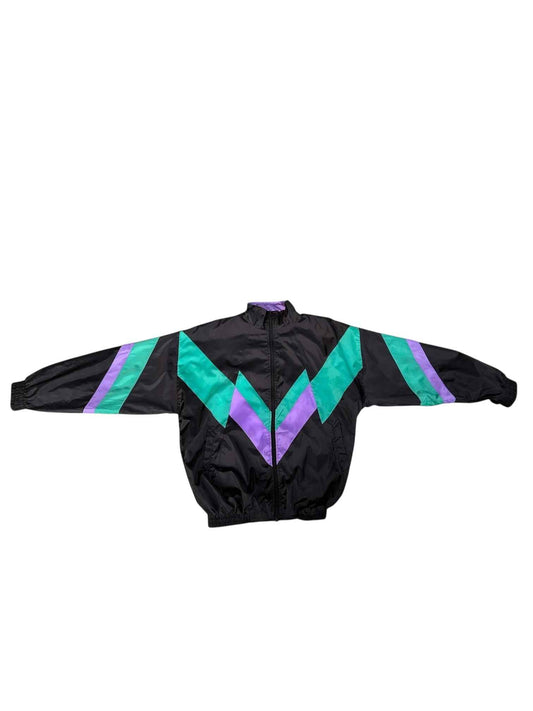 Bad Taste - giacca tuta vintage anni ’90 blu taglia M/L (oversize)– abbigliamento vintage - vestiti vintage