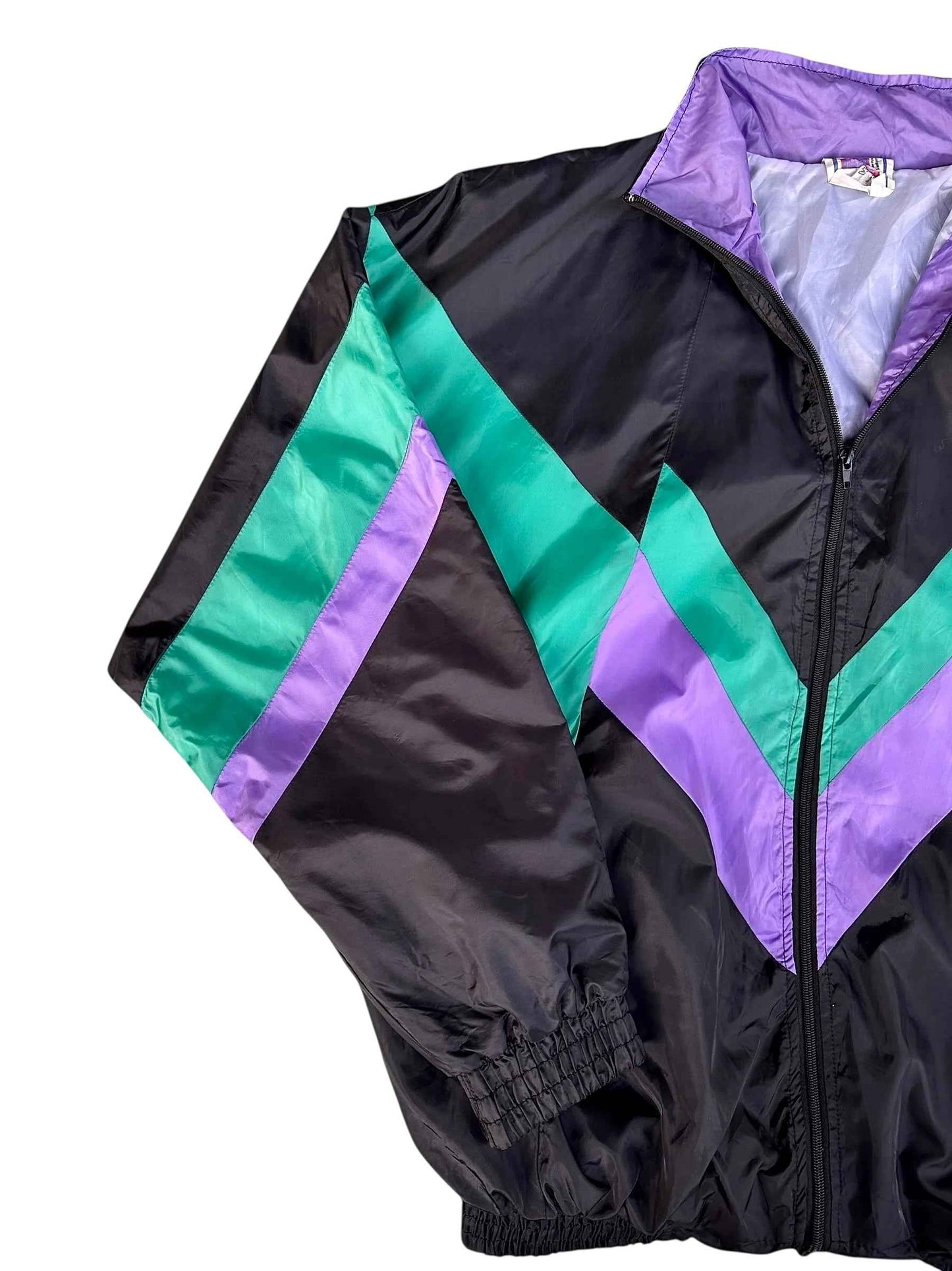 Bad Taste - giacca tuta vintage anni ’90 blu taglia M/L (oversize)– abbigliamento vintage - vestiti vintage