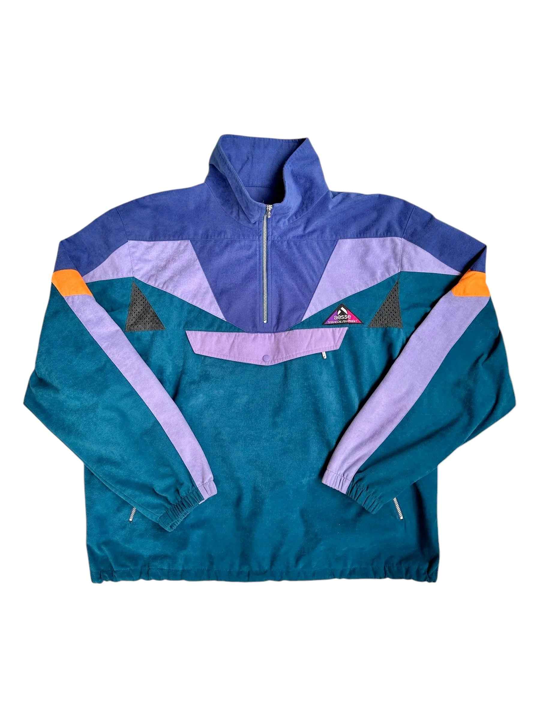Felpa con zip Aesse