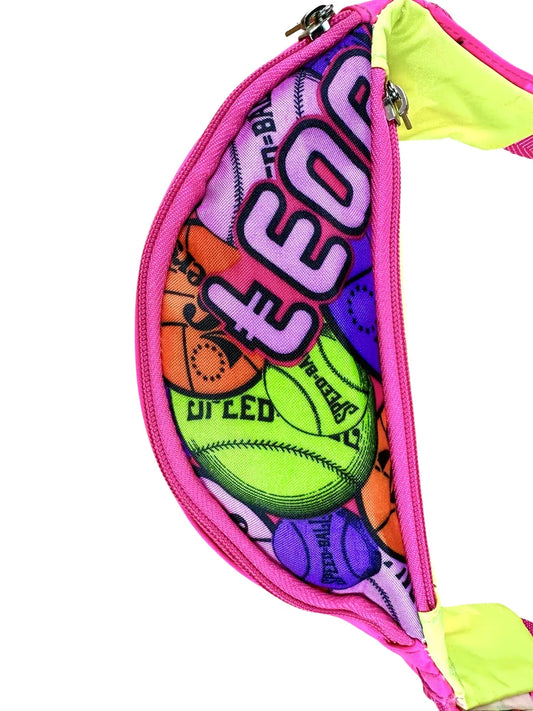 Marsupio vintage Leopard multifunzione