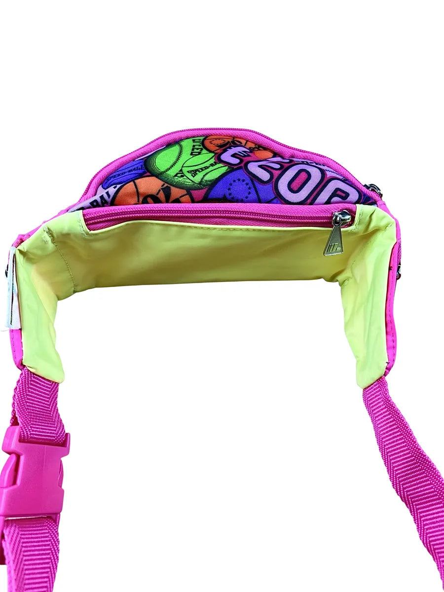 Marsupio vintage Leopard multifunzione