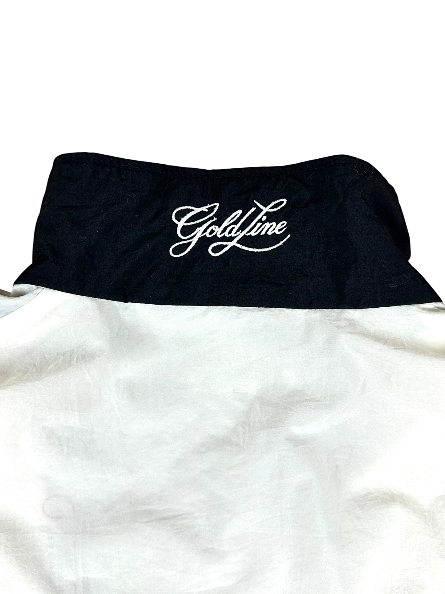 Giacca di tuta vintage Goldline con bandiere