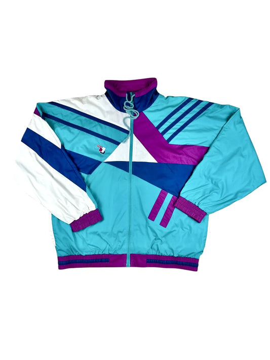 Tuta anni '80 vintage Brugi color block