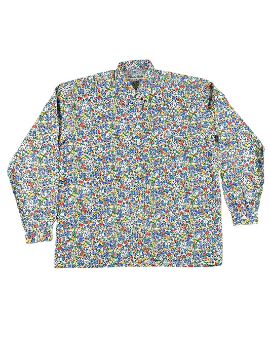 Camicia donna vintage Rue Des Ecoles a fiorellini – Taglia S