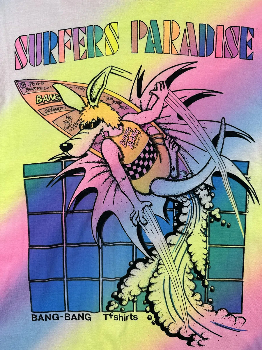 T-shirt Vintage Donna anni '90 Tie Dye