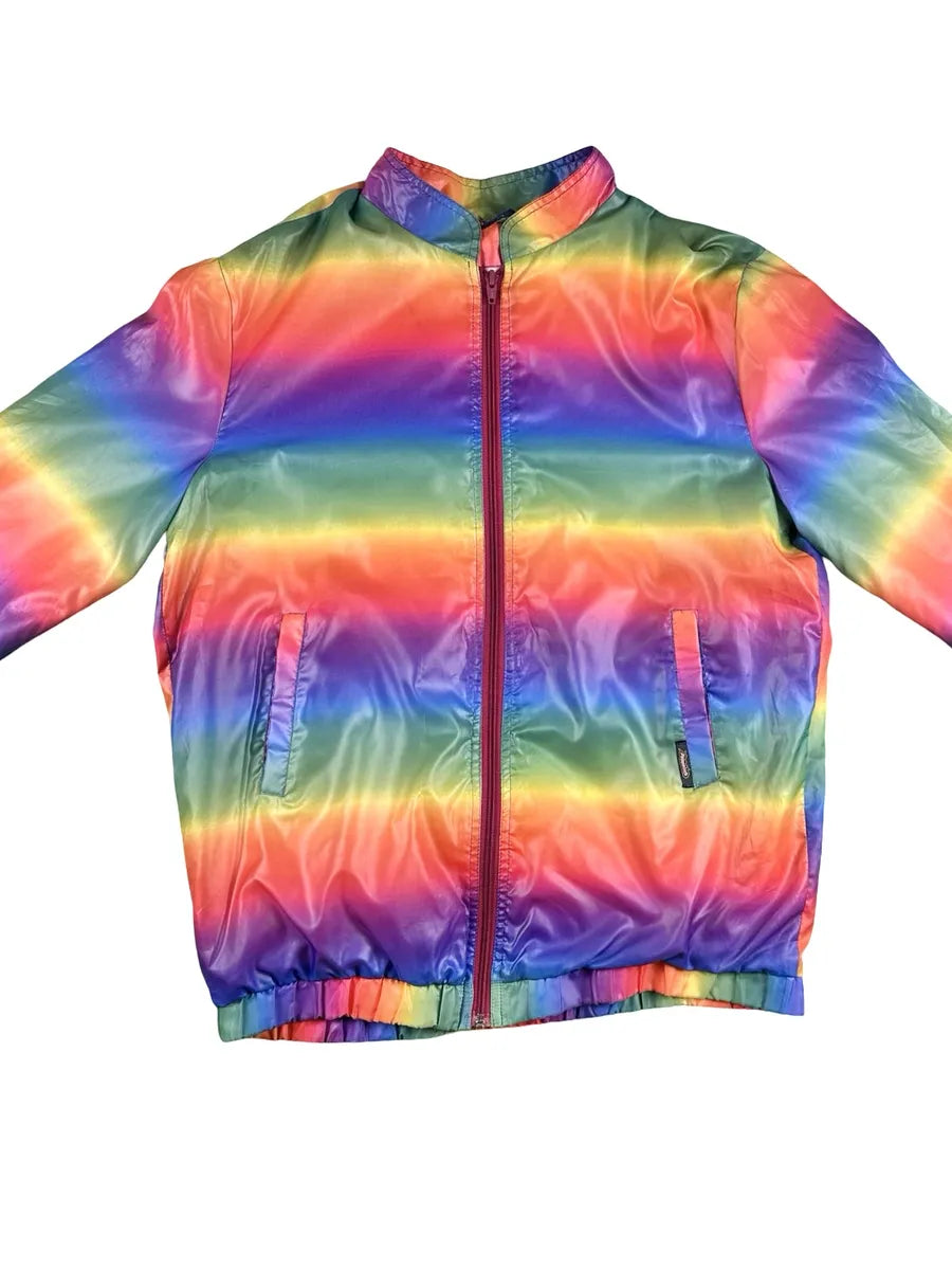 Giacchetto Tuta Vintage Acetato Arcobaleno Palomino – Multicolor - abbigliamento e vestiti vintage
