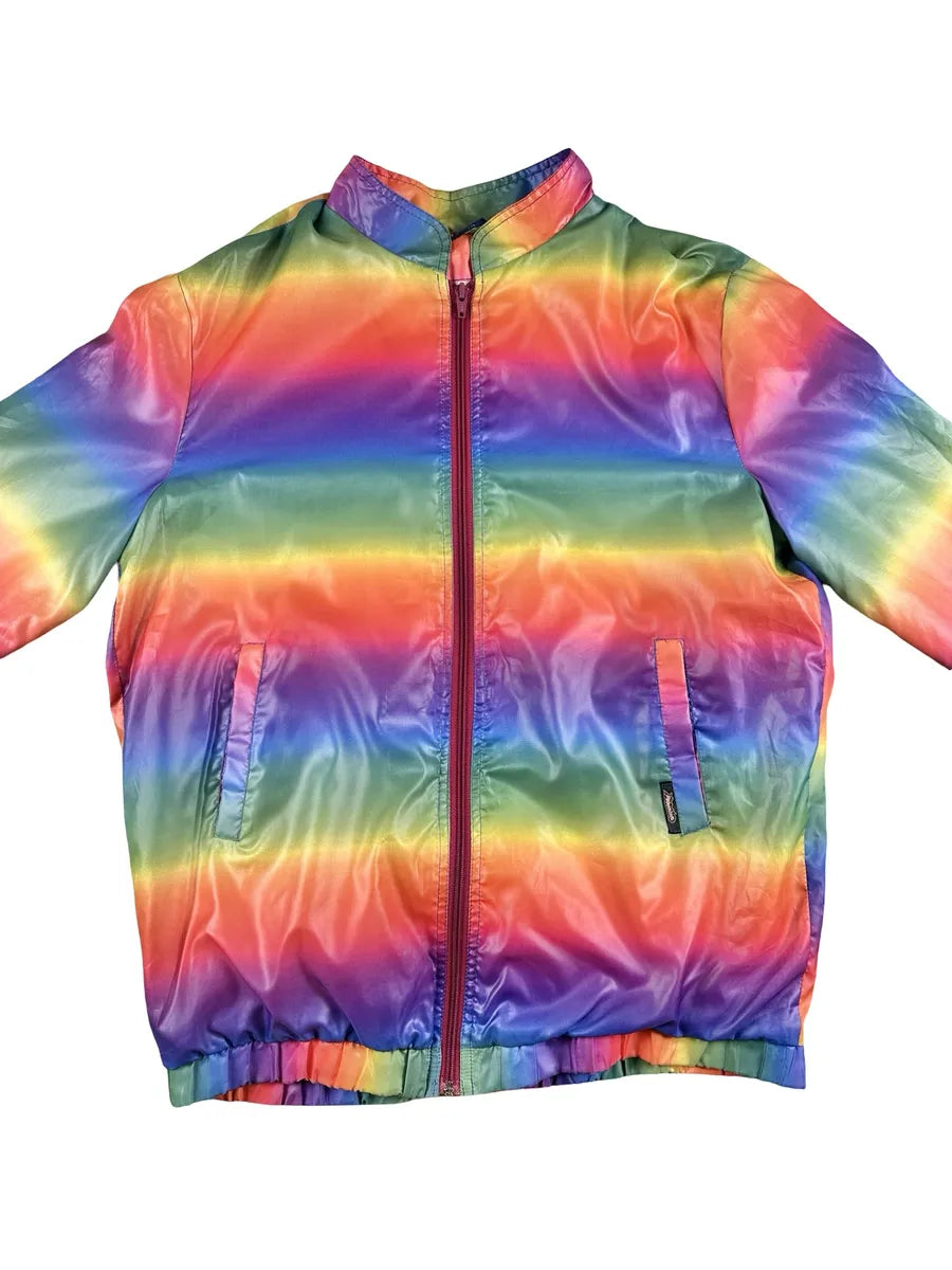 Giacchetto Tuta Vintage Acetato Arcobaleno Palomino – Multicolor - abbigliamento e vestiti vintage