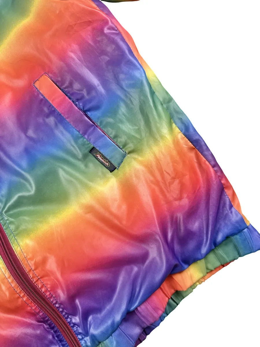 Giacchetto Tuta Vintage Acetato Arcobaleno Palomino – Multicolor - abbigliamento e vestiti vintage