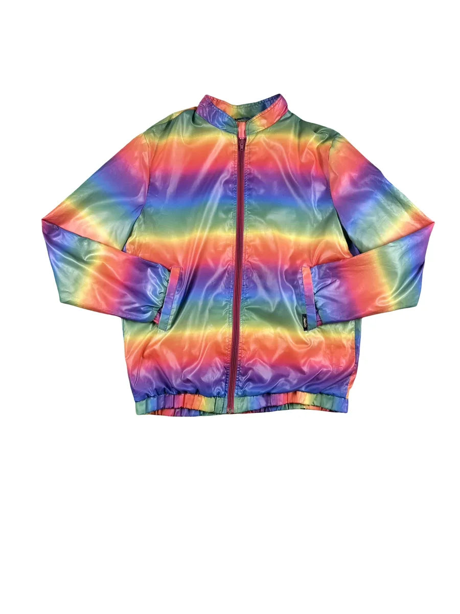 Giacchetto Tuta Vintage Acetato Arcobaleno Palomino – Multicolor - abbigliamento e vestiti vintage