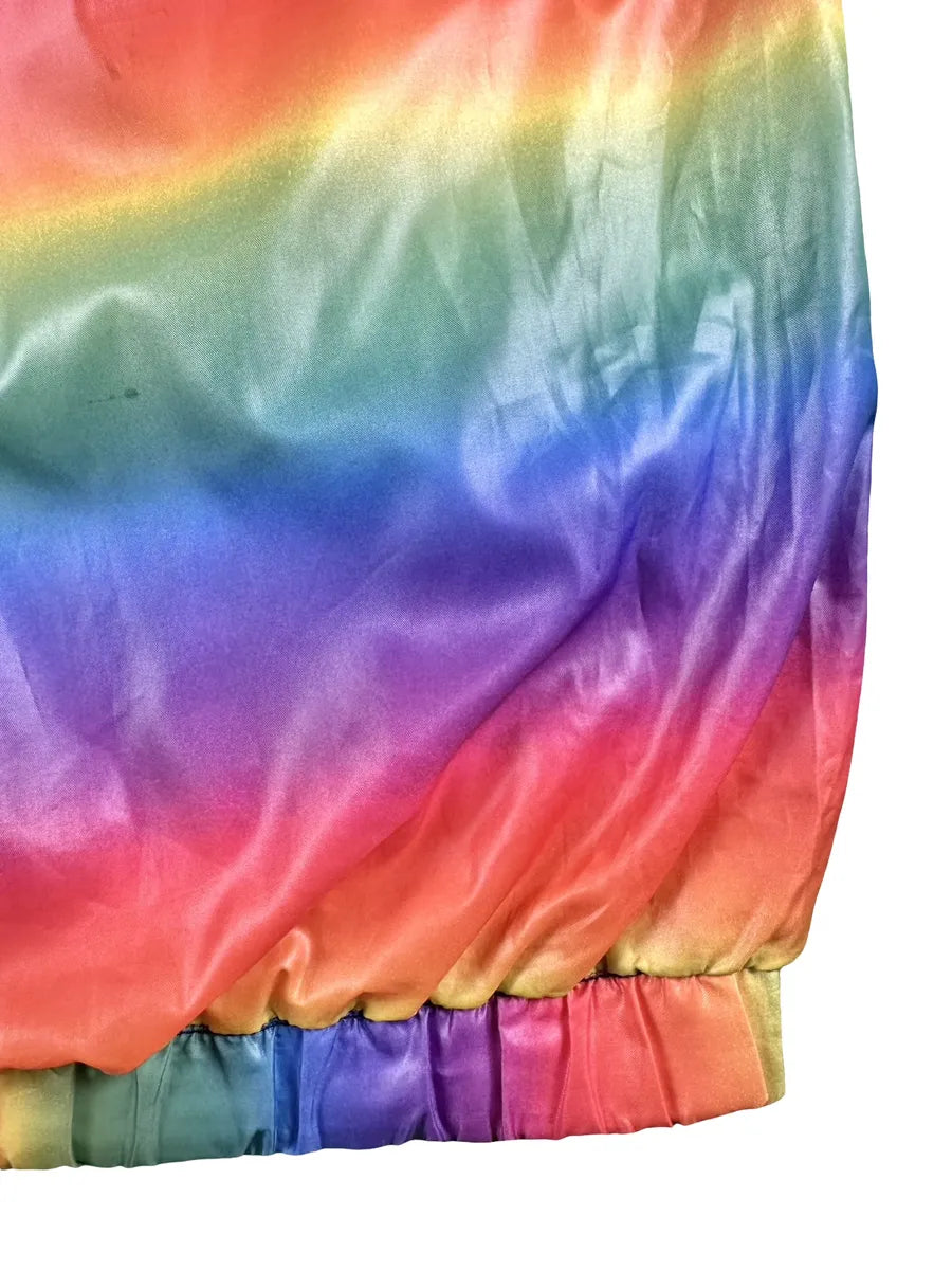 Giacchetto Tuta Vintage Acetato Arcobaleno Palomino – Multicolor - abbigliamento e vestiti vintage
