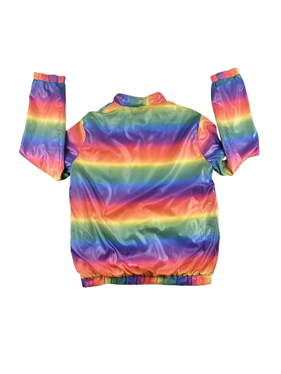 Giacchetto Tuta Vintage Acetato Arcobaleno Palomino – Multicolor - abbigliamento e vestiti vintage
