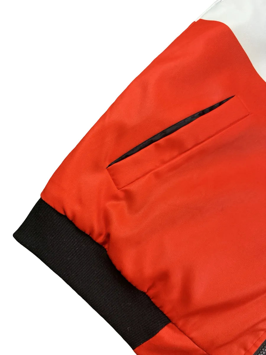 Giacchetto Vintage Y2K Scuderia Ferrari Racing – Rosso, Nero e Bianco - abbigliamento e vestiti vintage