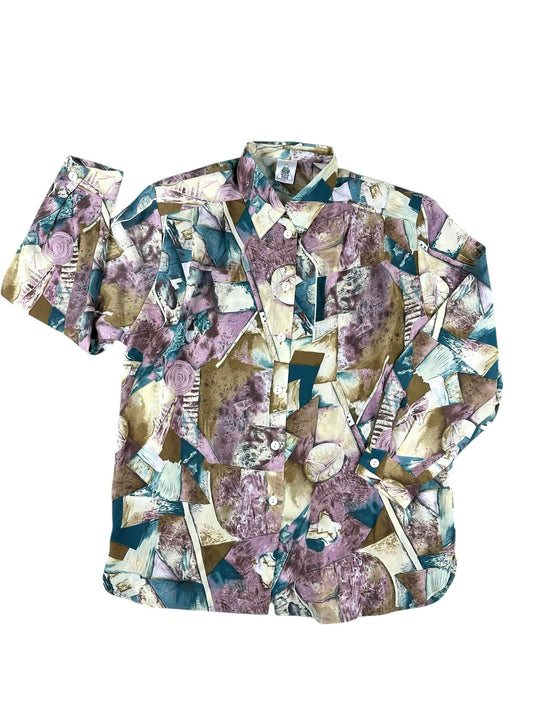 Camicia da donna a fantasia New Fast