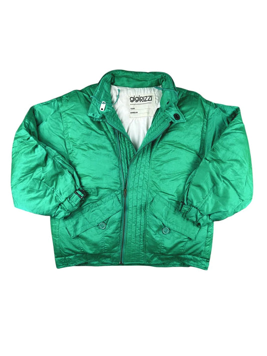 Piumino vintage in vera piuma Gigi Rizzi