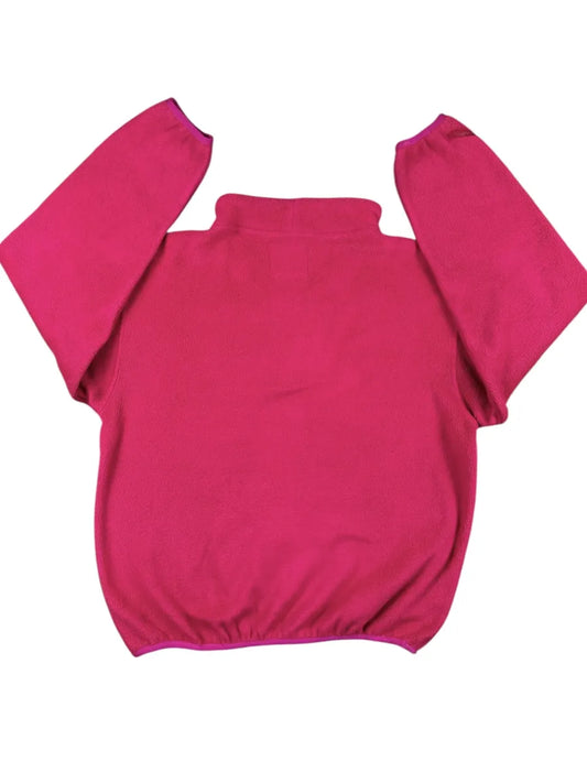 Pile vintage anni '90 Murphy&Nye fucsia con colletto blu