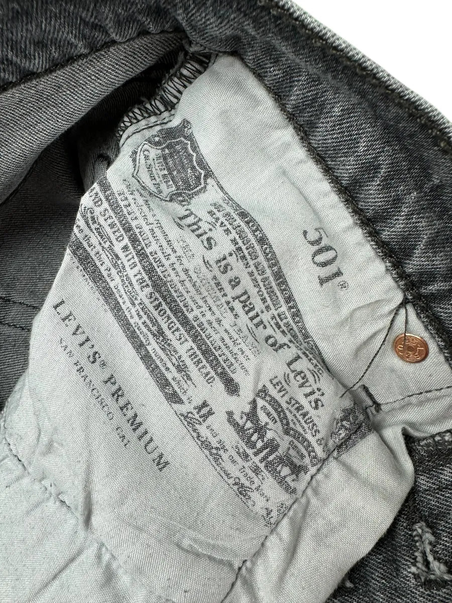 Jeans da donna Levi's 501 grigi