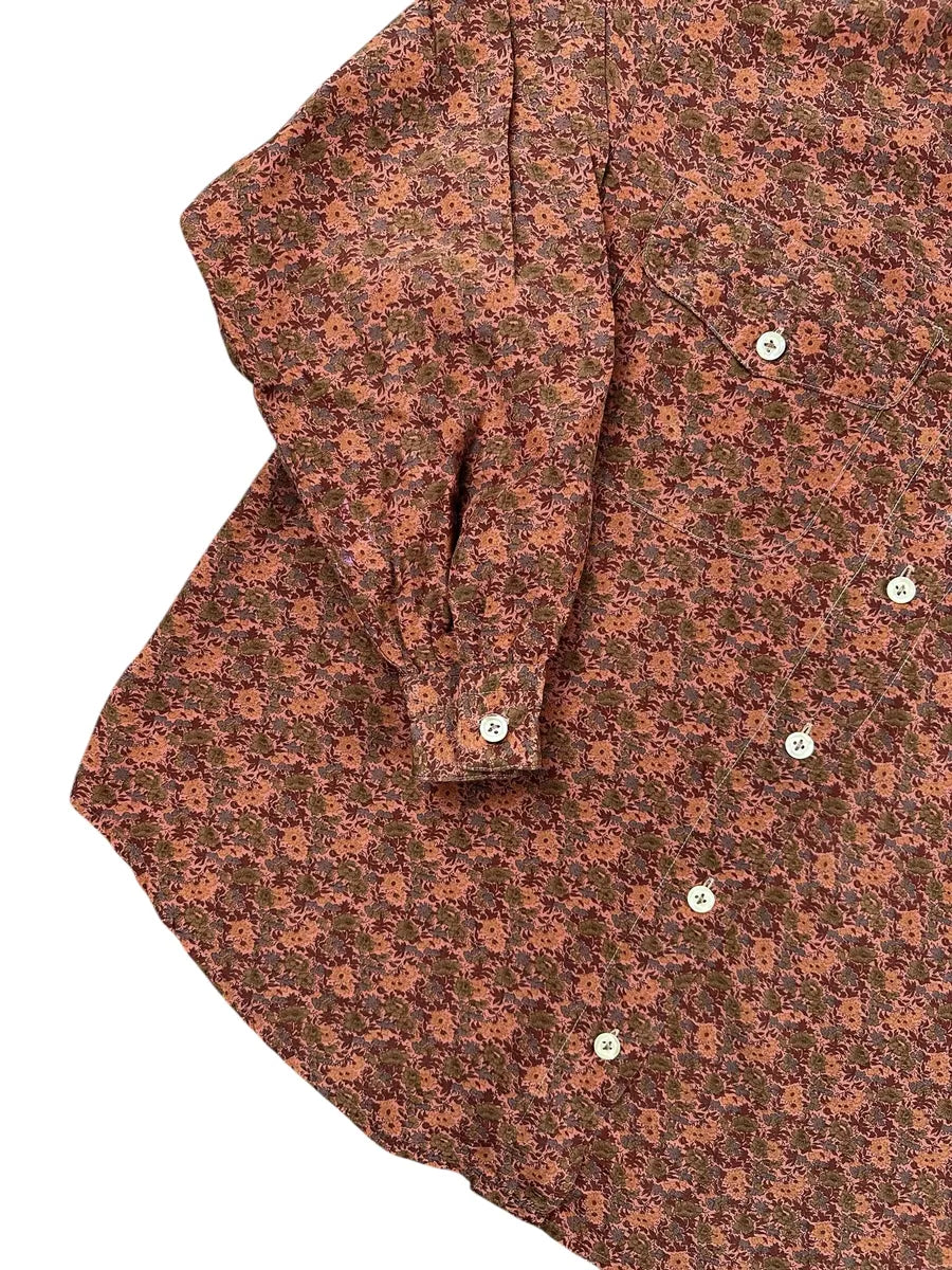 Camicia vintage donna a fantasia floreale Primavera