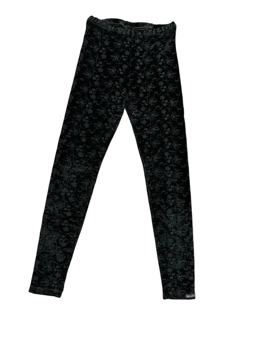 Pantaloni vintage con fiorellini traforati