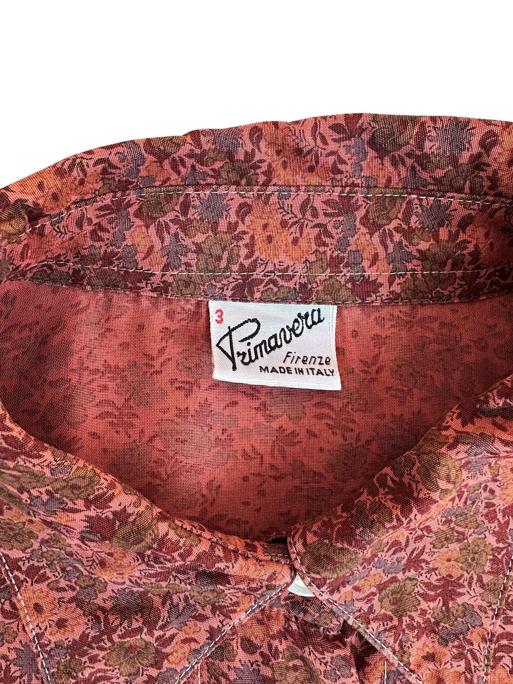 Camicia a fantasia floreale Primavera