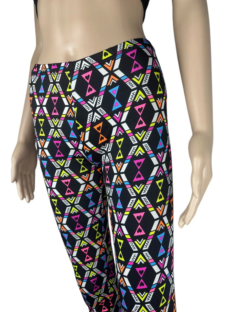 Leggings vintage a fantasia anni '90