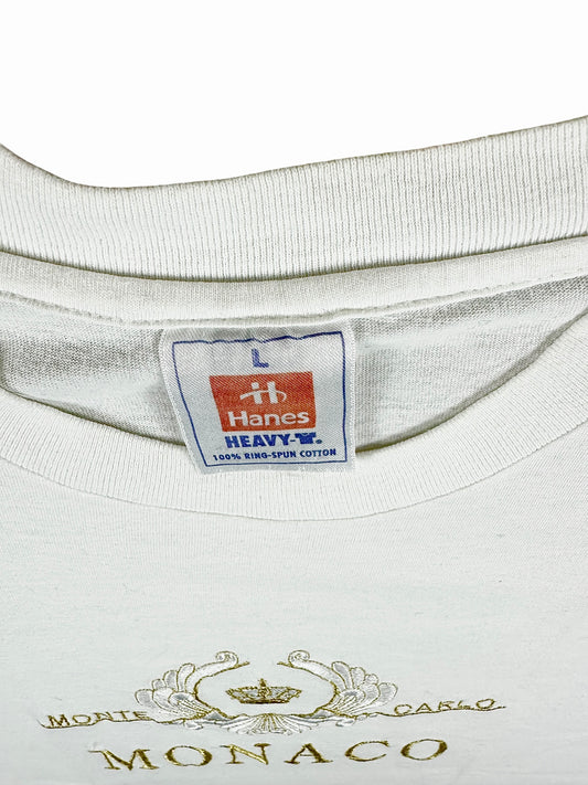 Women's short-sleeved T-shirt with embroidery