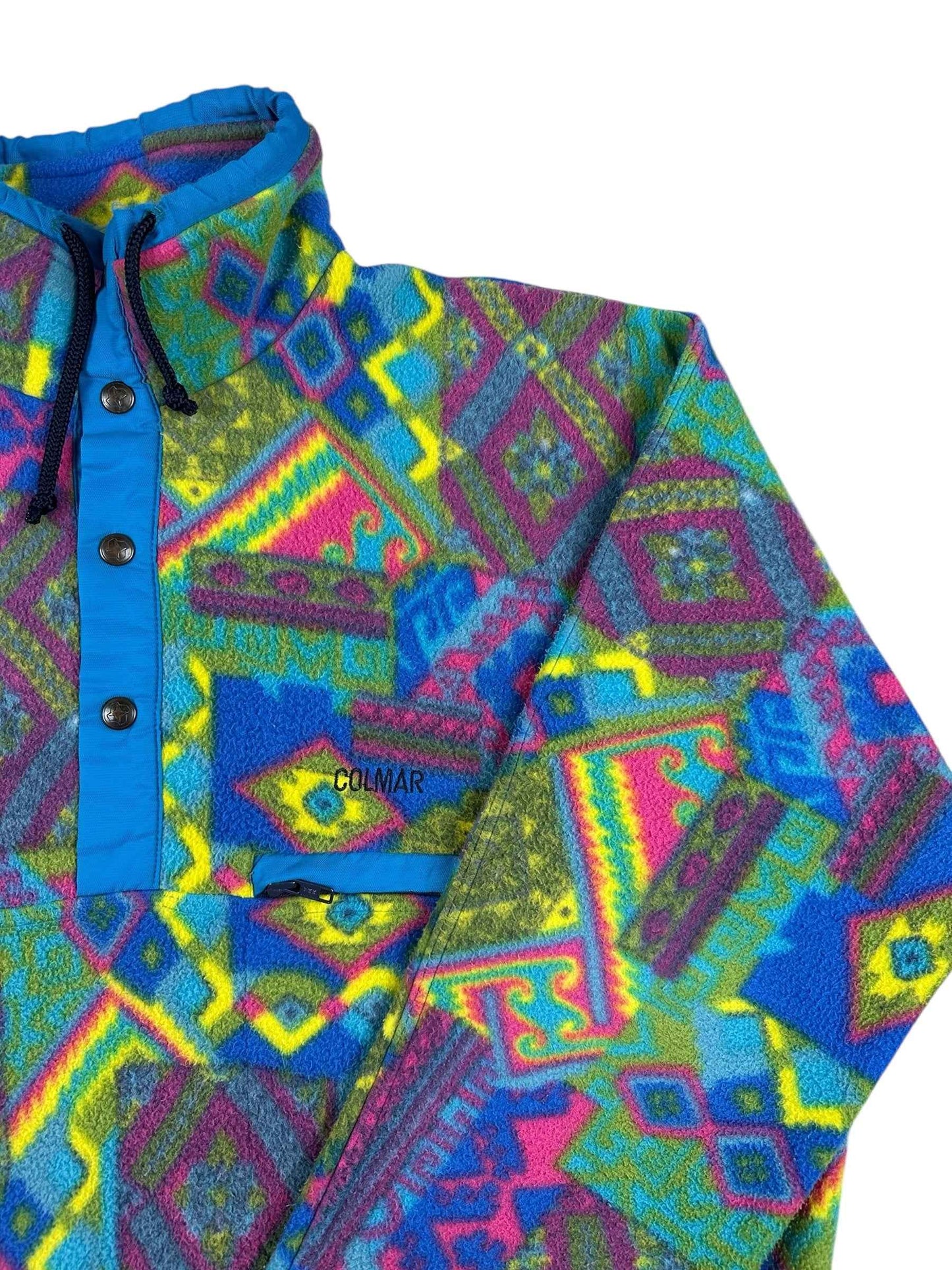 Pile vintage Colmar anni ’90 a fantasia geometrica