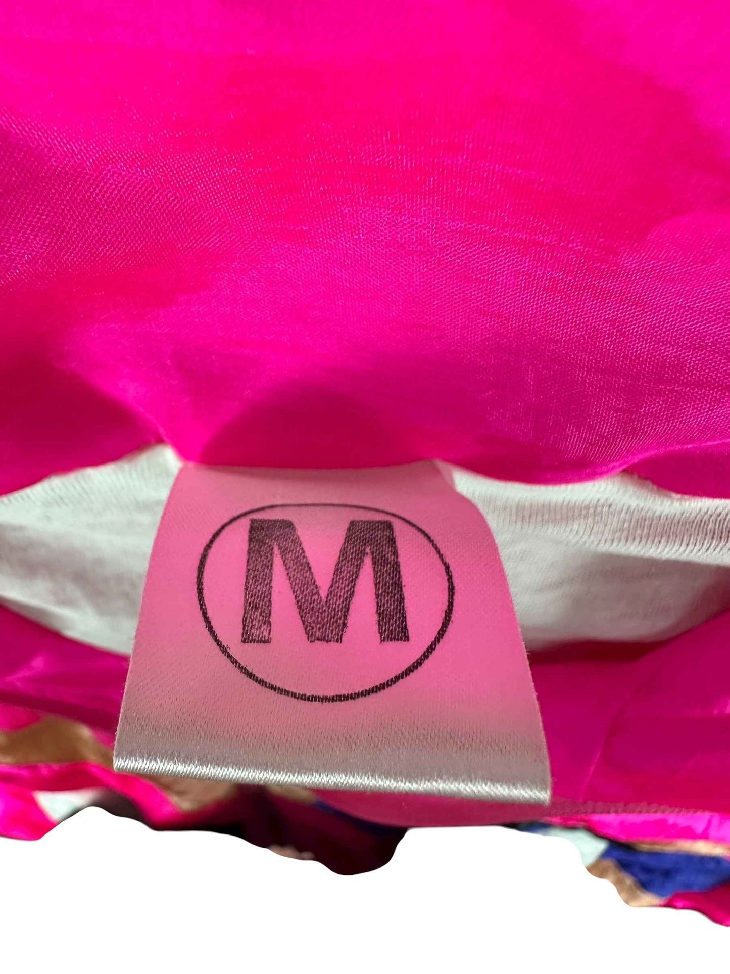 Tuta anni ’90 rosa fluo con zip