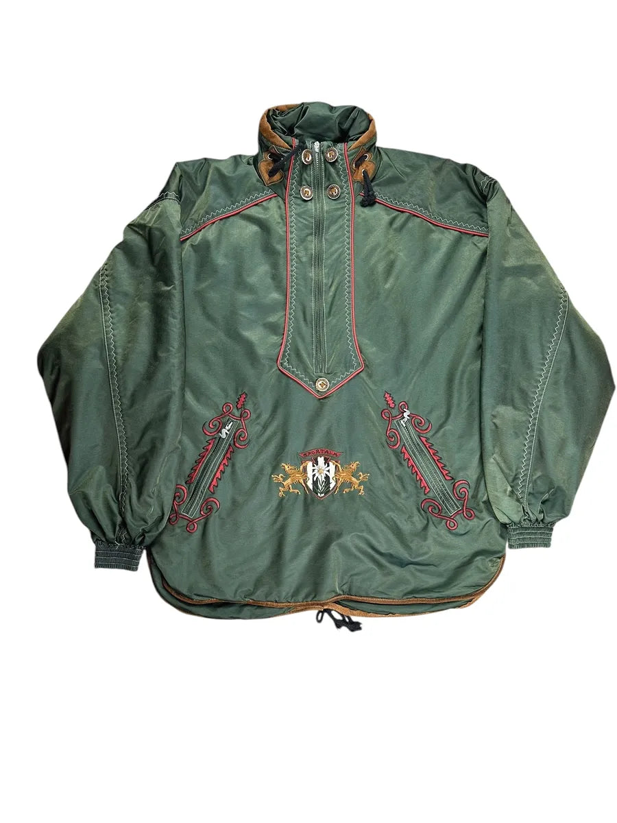 Giubbotto vintage da uomo verde firmato Sportalm