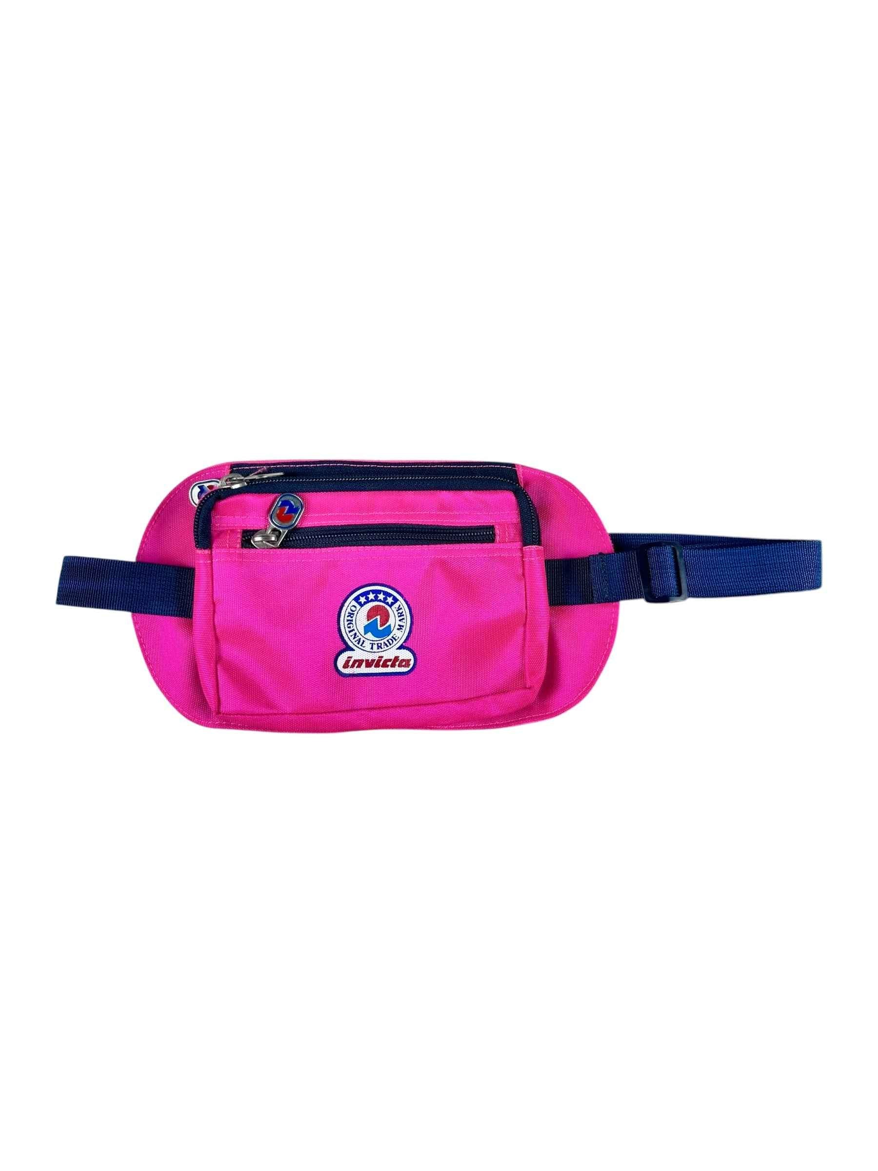 Marsupio vintage Invicta anni ’90 rosa fluo