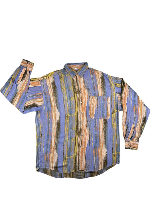 Camicia vintage uomo a fantasia Haupt