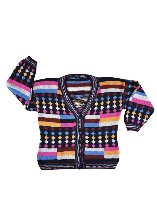 Cardigan vintage sartoriale da donna