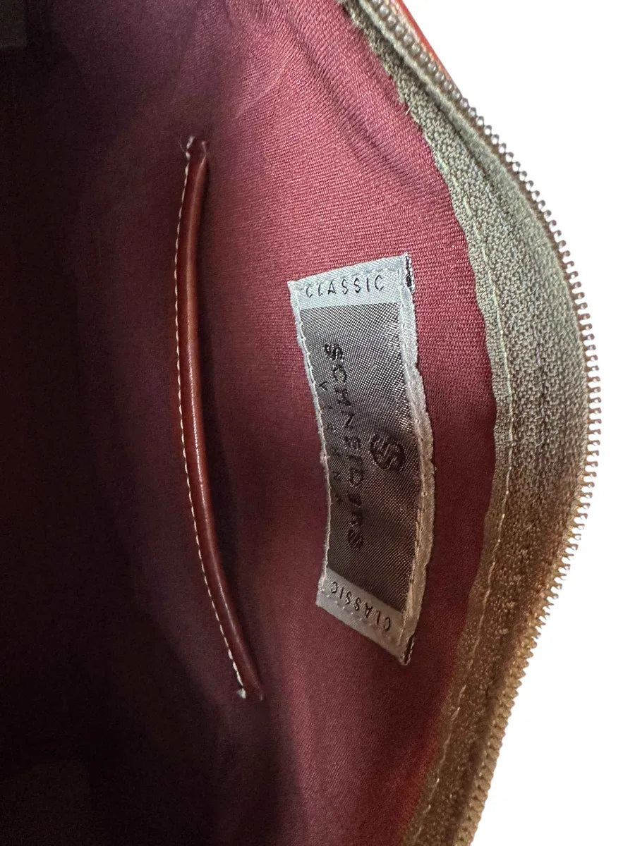 Borsa vintage in pelle e motivo Paisley Schneiders