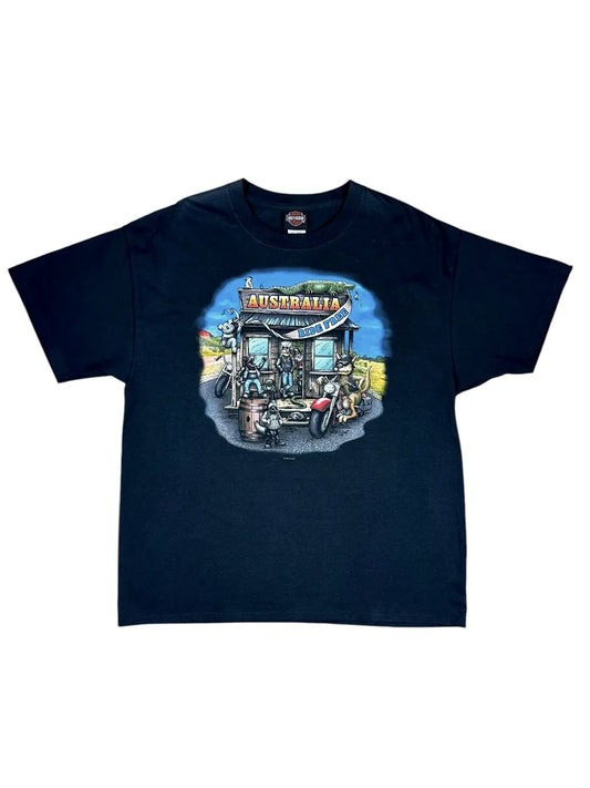 T-shirt nera Harley-Davidson