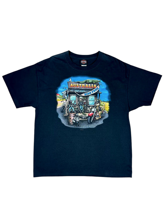 T-shirt nera Harley-Davidson