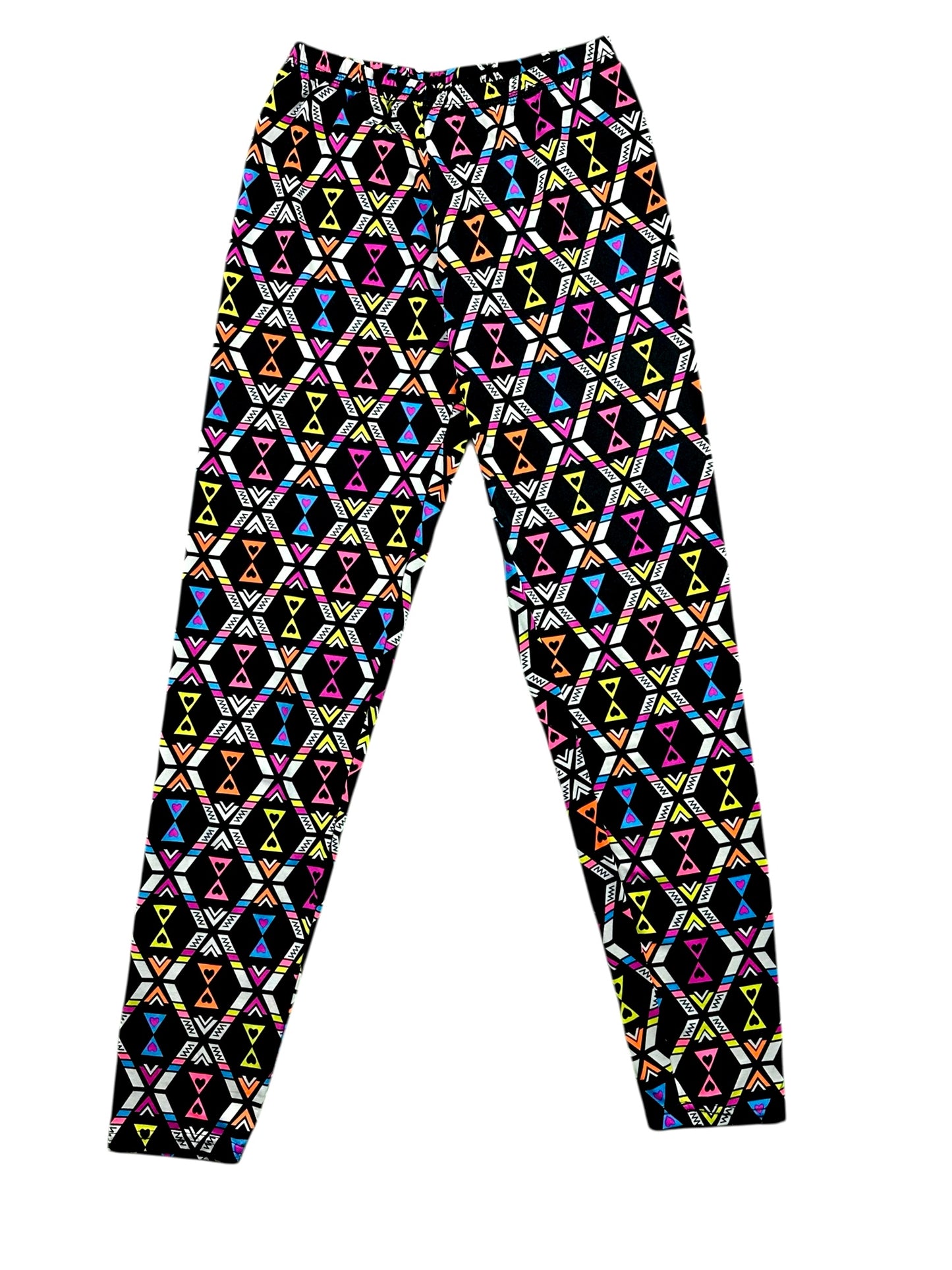 90s patterned leggings